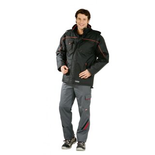 Planam Piper Jacke schwarz/orange XL (56/58)