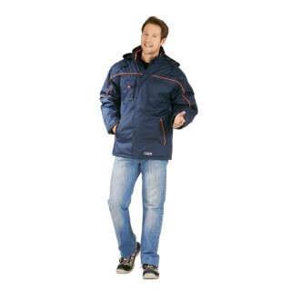 Planam Piper Jacke marine/orange XXL (60/62)